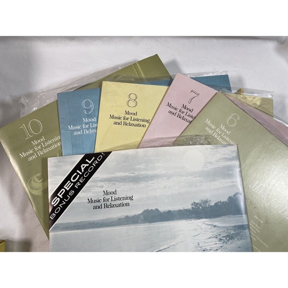 Reader's Digest MOOD MUSIC for Listening and Relaxation LP Box Set 11 Records - Picture 6 of 8
